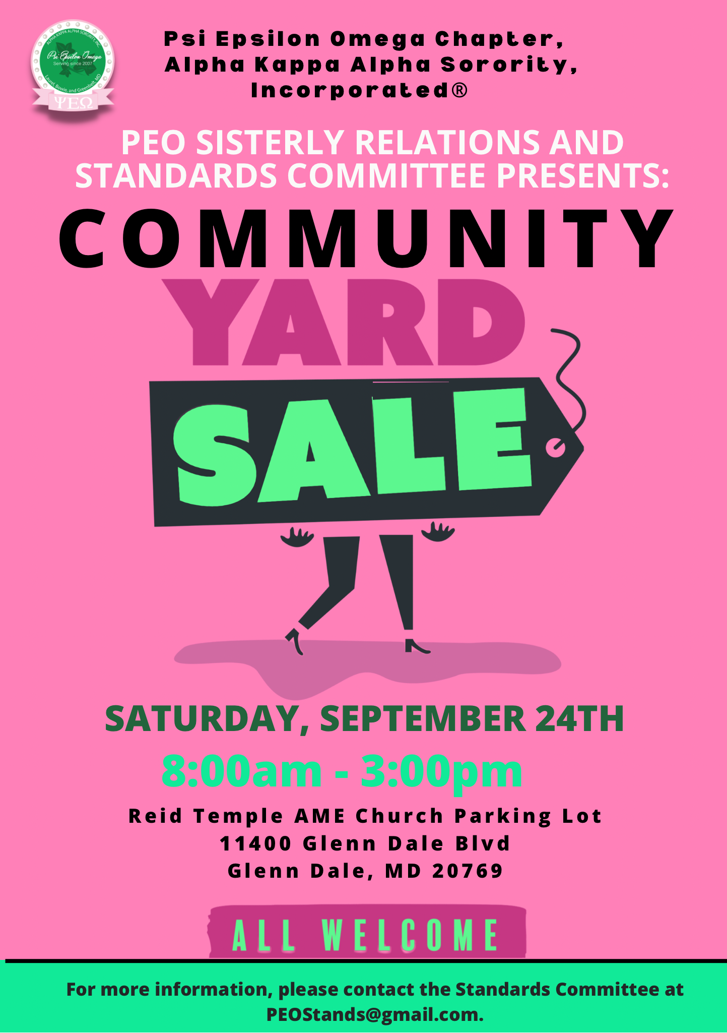 Aka Community Yard Sale